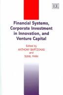 Cover for FINANCIAL SYSTEMS, CORPORATE INVESTMENT IN INNOVATION, AND VENTURE CAPITAL