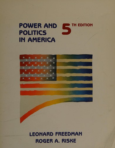 Cover for Power and politics in America