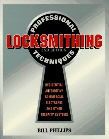 Cover for Professional Locksmithing Techniques
