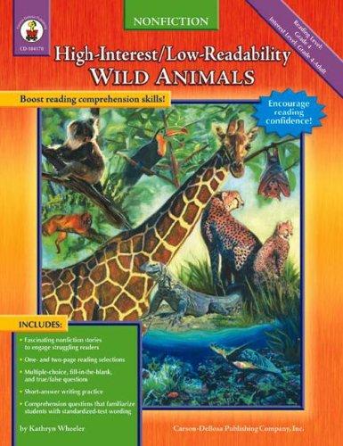 Cover for Wild Animals (High-Interest/Low-Readability)