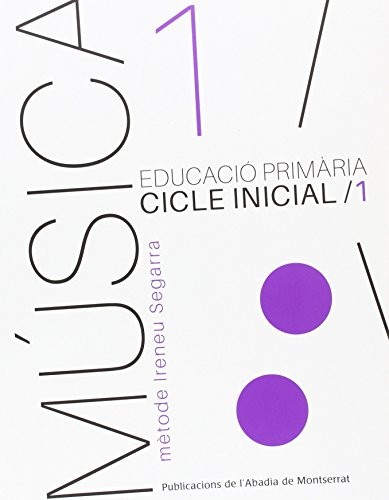 Cover for Música-1. Educació Primària. Cicle inicial, 1