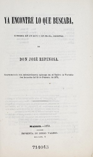 Cover for Ya encontré lo que buscaba