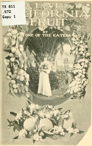 Cover for Eat California fruit