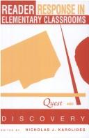Cover for Reader response in elementary classrooms