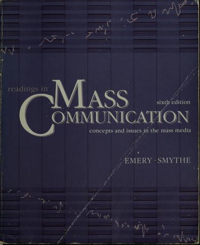 Cover for Readings in mass communication