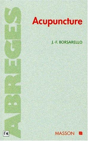 Cover for Acupuncture, 4e édition