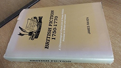 Cover for British fiction, 1750-1770