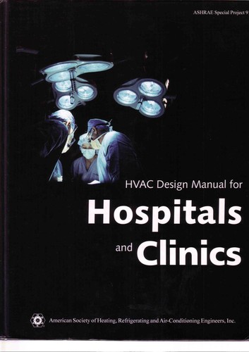 Cover for HVAC Design Manual for Hospitals and Clinics