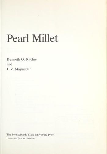 Cover for Pearl millet