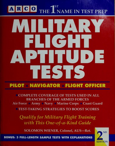 Cover for Military flight aptitude tests