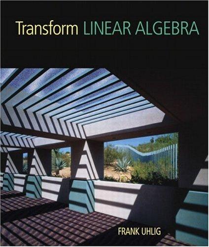 Cover for Transform Linear Algebra