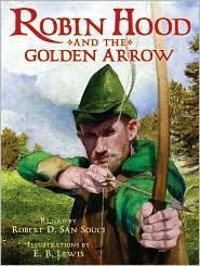 Cover for Robin Hood and the golden arrow