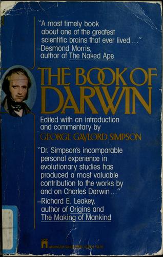 Cover for The book of Darwin