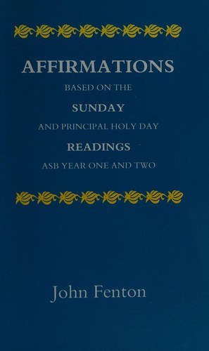Cover for Affirmations