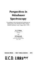 Cover for Perspectives in Mossbauer Spectroscopy