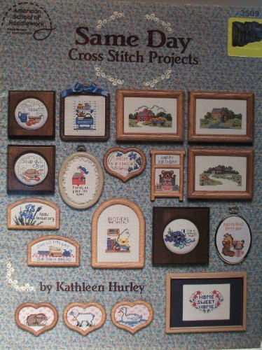 Cover for Same Day Cross Stitch Projects