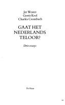 Cover for Gaat het Nederlands teloor?