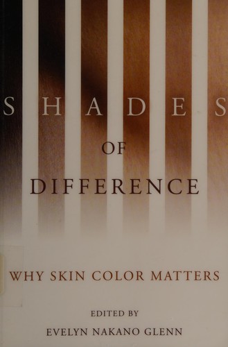 Cover for Shades of difference