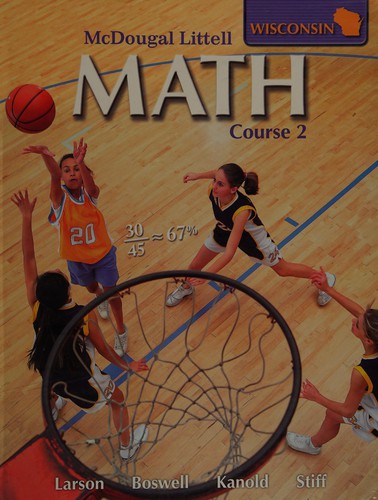 Cover for Math course 2, grades 6-8