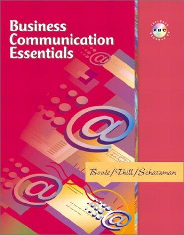 Cover for Business Communication Essentials with Grammar Assessment CD