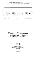 Cover for The female fear