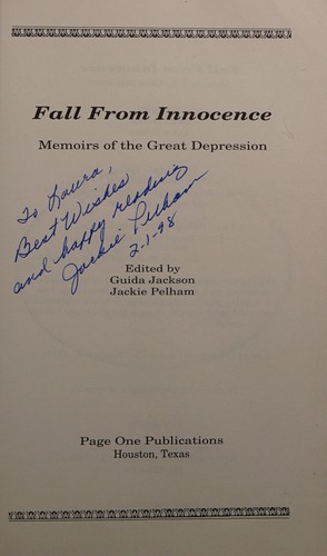 Cover for Fall from innocence
