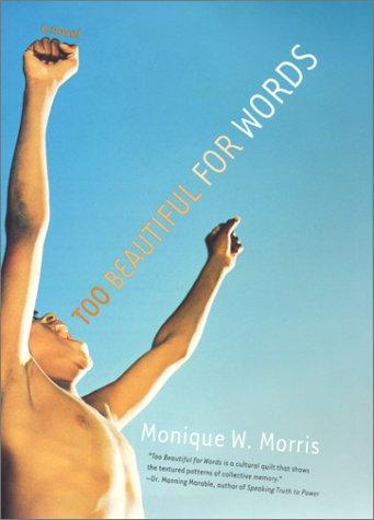 Cover for Too beautiful for words