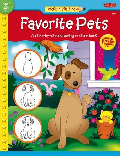 Cover for Watch Me Draw! Favorite Pets