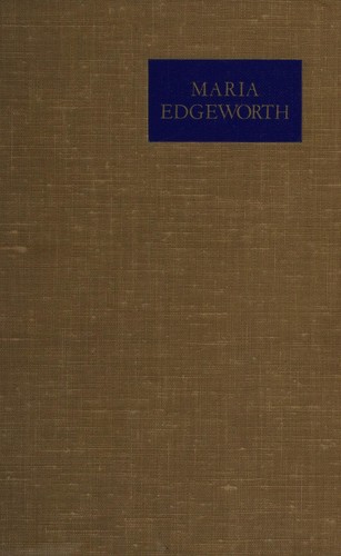 Cover for Maria Edgeworth