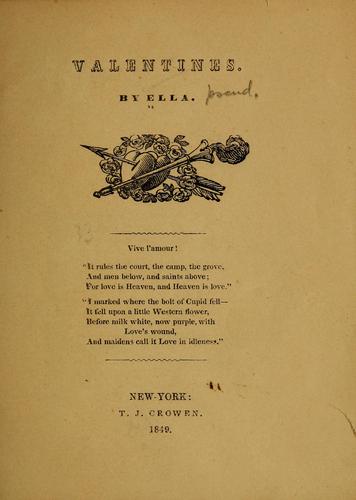Cover for Valentines