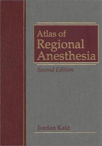 Cover for Atlas of regional anesthesia