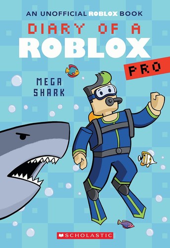 Cover for Shark Attack (Diary of a Roblox Pro #6)