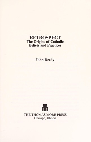 Cover for Retrospect