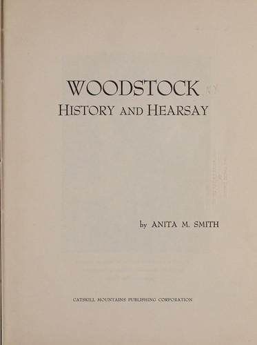 Cover for Woodstock