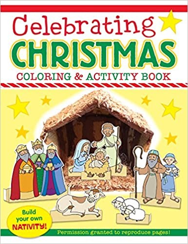 Cover for Celebrating Christmas Coloring and Activity Book