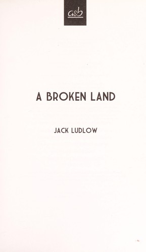 Cover for A broken land