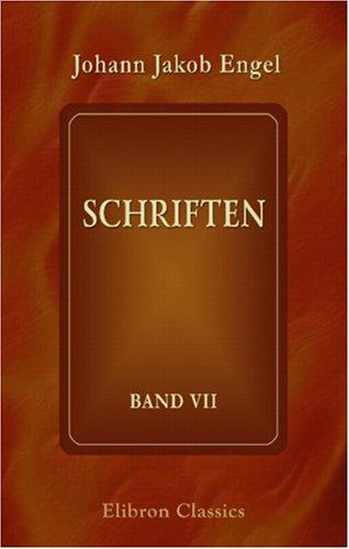Cover for Schriften