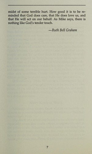Cover for The tender touch of God