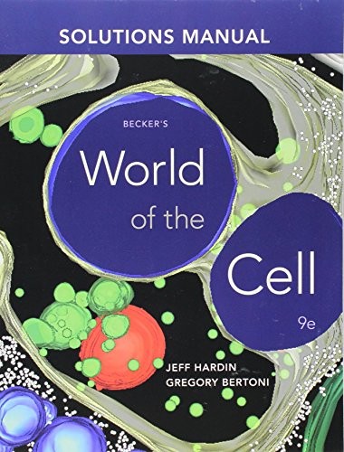 Cover for Student's Solutions Manual for Becker's World of the Cell