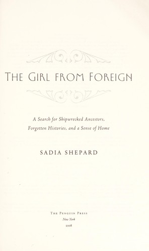 Cover for Girl from foreign