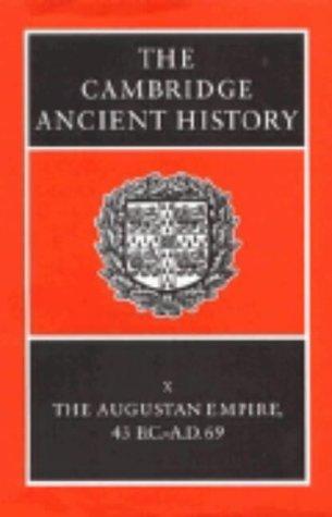 Cover for The Cambridge Ancient History Volume 10