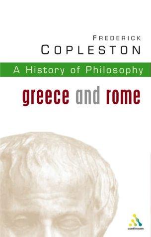 Cover for History of Philosophy Volume 1
