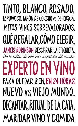 Cover for Experto en vino en 24 horas