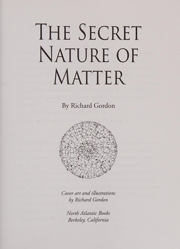 Cover for The secret nature of matter