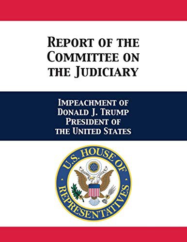 Cover for Report of the Committee on the Judiciary