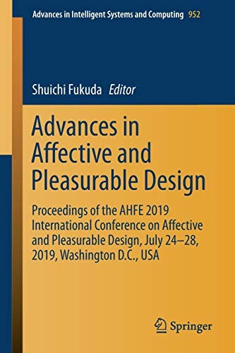 Cover for Advances in Affective and Pleasurable Design