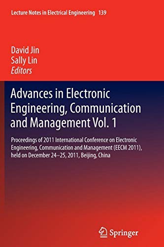 Cover for Advances in Electronic Engineering, Communication and Management Vol.1
