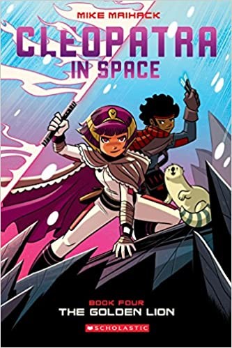 Cover for Cleopatra in space