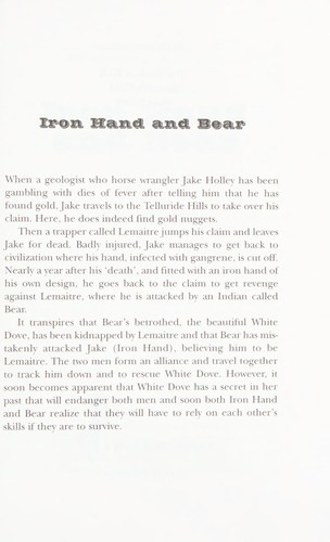 Cover for Iron Hand and Bear