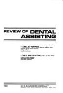Cover for Review of dental assisting